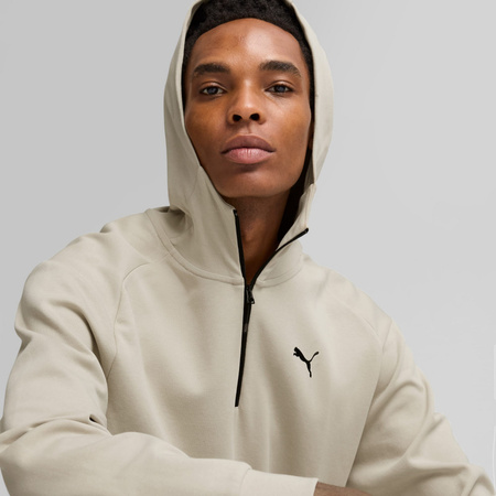 Bluza z kapturem męska Puma RAD/CAL HZ DK beżowa 68162068