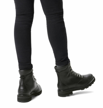 Buty skórzane Sorel LENNOX LACE STKD WP damskie