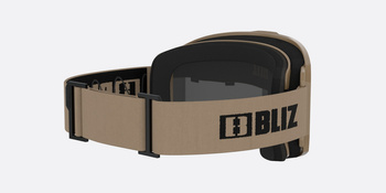 Gogle narciarskie unisex Bliz RAVE brązowe 0ZG8002-05