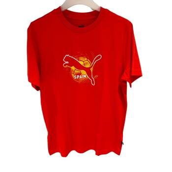 Koszulka męska Puma EURO CUP SPAIN czerwona 68454011