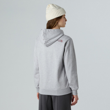 Bluza z kapturem damska The North Face DREW PEAK szara NF0A89EHFB3