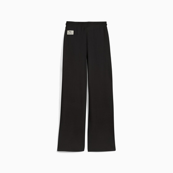 Spodnie dresowe damskie Puma CLASS COMFORT PINNACLE HIGH-WAIST czarne 68812901