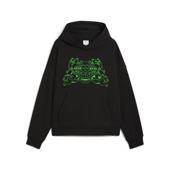 Bluza z kapturem męska Puma X RIPNDIP BOXY GRAPHIC TR czarna 63241401