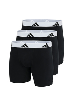 Bokserki męskie adidas ACTIVE FLEX SHORTS 3-PACK czarne 4AM004-006