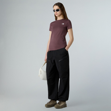 Koszulka damska The North Face SIMPLE DOME fioletowa NF0A87NHBQ7