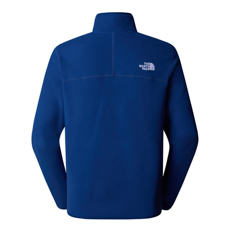 Polar męski The North Face 100 GLACIER 1/4 niebieski NF0A855WD1R