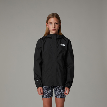 Kurtka przeciwdeszczowa dziewczęca The North Face ANTORA RAIN czarna NF0A8A49KX7