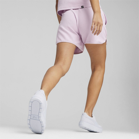 Spodenki damskie Puma HER 5 fioletowe 67870160