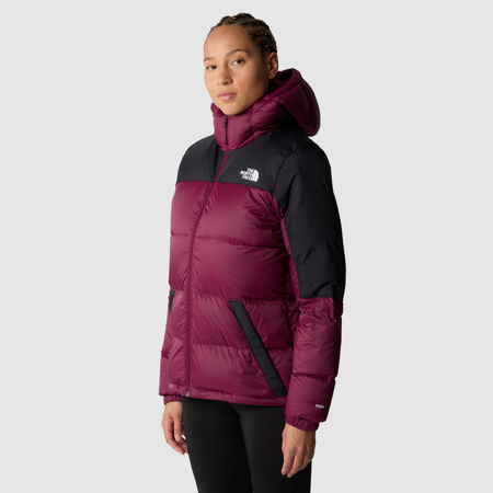 Kurtka puchowa damska The North Face DIABLO bordowa NF0A55H4KK9