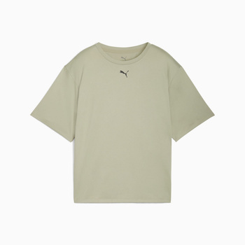 Koszulka damska Puma TAD ESSENTIAL RELAXED zielona 52713982