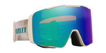 Gogle narciarskie unisex Oakley LINE MINER PRO L beżowe OO7136-15