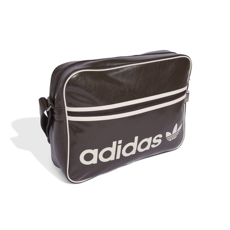 Torba listonoszka unisex adidas AIRLINER OG brązowa JZ5032
