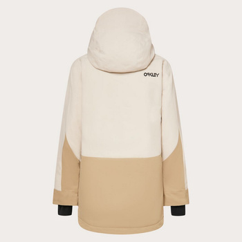 Kurtka narciarska damska Oakley TNP TBT beżowa FOA500472-BCL