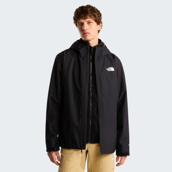 Kurtka wodoodporna męska The North Face QUEST TRICLIMATE czarna NF0A8G0SJK3