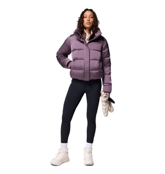 Kurtka puchowa damska Columbia AMAZE PUFF fioletowa 2133714609
