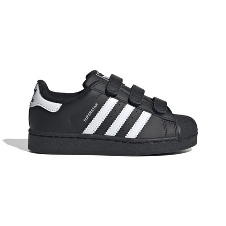 Buty sportowe dziecięce adidas SUPERSTAR II czarne JI3989