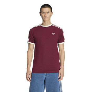 Koszulka męska adidas 3-STRIPES bordowa KQ9639