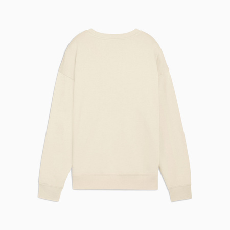 Bluza damska Puma ESS ELEVATED COMFORT CREW FL beżowa 68809999