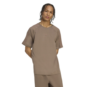 Koszulka męska adidas PREMIUM ESSENTIALS brązowa JW1032