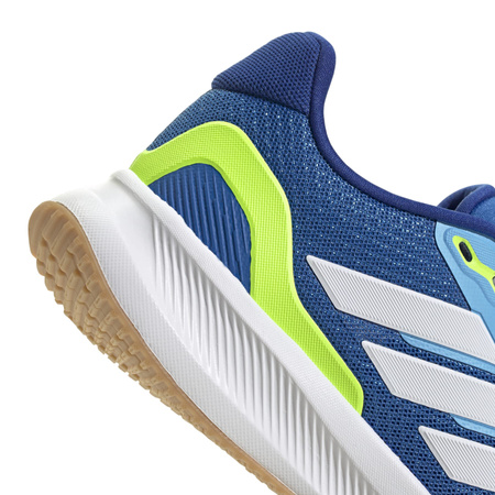 Buty do biegania dziecięce adidas RUNFALCON 5 niebieskie JQ8137
