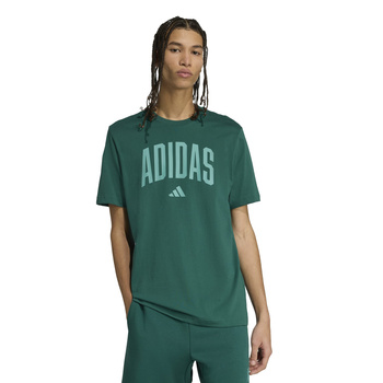 Koszulka treningowa męska adidas COLLEGIATE zielona KA7135