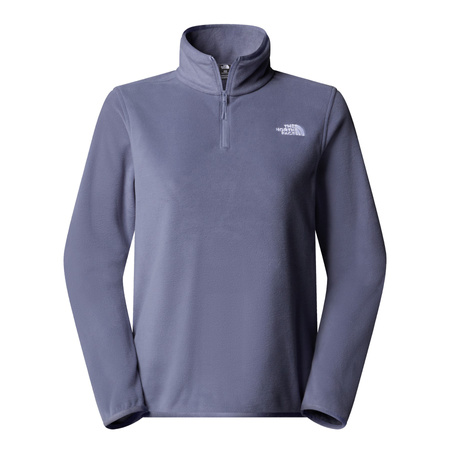 Polar damski The North Face GLACIER FLEECE 1/4 ZIP fioletowy NF0A8D2JBTR
