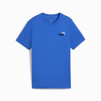 Koszulka chłopięca Puma ESS 2 COLOR SMALL NO.1 LOGO niebieska 68577913