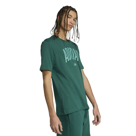 Koszulka treningowa męska adidas COLLEGIATE zielona KA7135