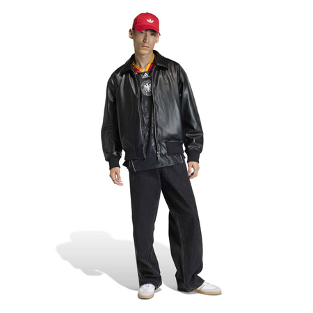 Spodnie jeansowe męskie adidas FIREBIRD czarne KD1497