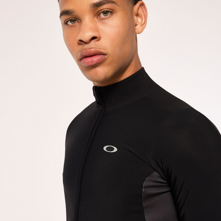 Longsleeve rowerowy męski Oakley CLIMA czarny FOA404911-02E