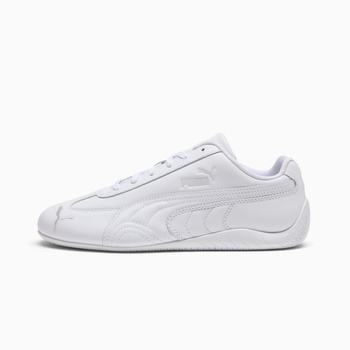 Buty sportowe unisex Puma SPEEDCAT FULL LTHR białe 40544902