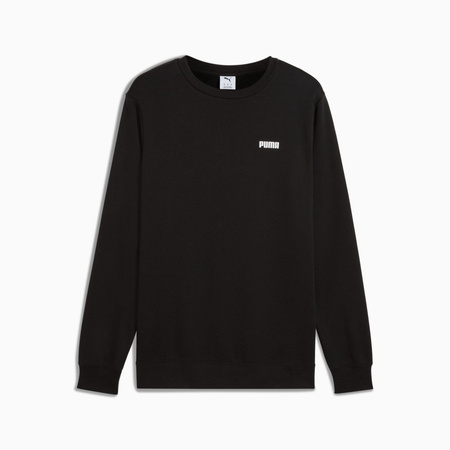 Bluza męska Puma ESS SMALL LOGO CREW FL czarna 68676701