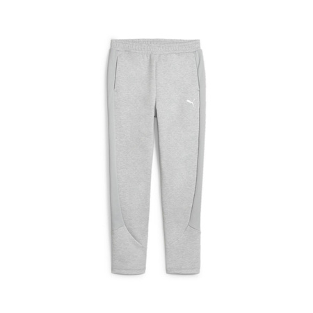 Spodnie dresowe damskie Puma EVOSTRIPE HIGH-WAIST szare 67788004