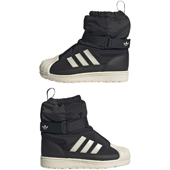 Buty zimowe dziecięce adidas SUPERSTAR 360 WINTERIZED czarne JQ7949