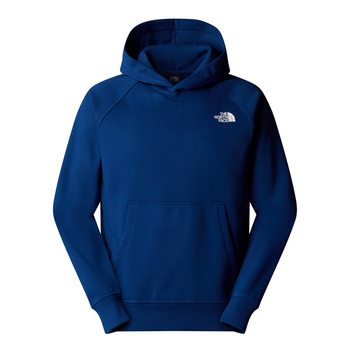 Bluza z kapturem męska The North Face RAGLAN REDBOX niebieska NF0A89F9H4B