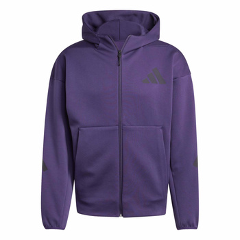 Bluza z kapturem męska adidas Z.N.E. fioletowa KB7124