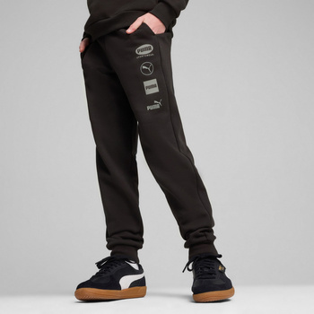 Spodnie dresowe chłopięce Puma POWER GRAPHIC FL CL czarne 68186001