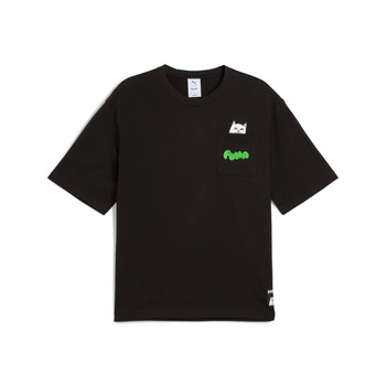 Koszulka męska Puma X RIPNDIP RELAXED POCKET czarna 63377901