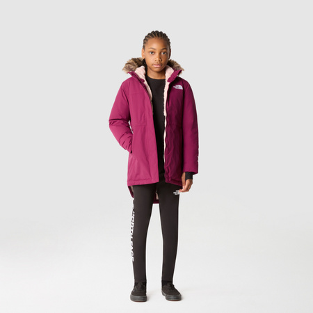 Kurtka zimowa dziewczęca The North Face ARCTIC bordowa NF0A82Y4I0H