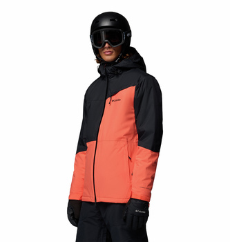 Kurtka narciarska męska Columbia ICEBERG POINT II pomarańczowa 2113941864