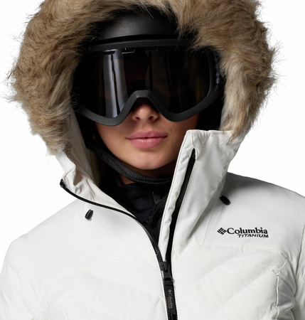 Kurtka narciarska damska Columbia BIRD MOUNTAIN III beżowa 2085641125