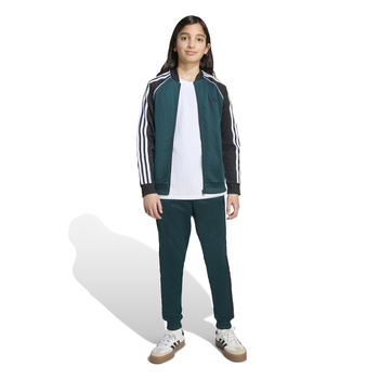 Bluza dresowa dziecięca adidas SST zielona JV8565