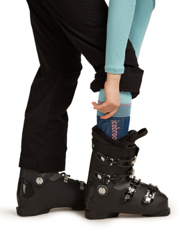 Skarpety narciarskie damskie Icebreaker SKI+ LIGHT OTC niebieskie IB0A573M0HJ