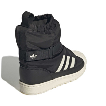 Buty zimowe dziecięce adidas SUPERSTAR 360 WINTERIZED czarne JQ7949