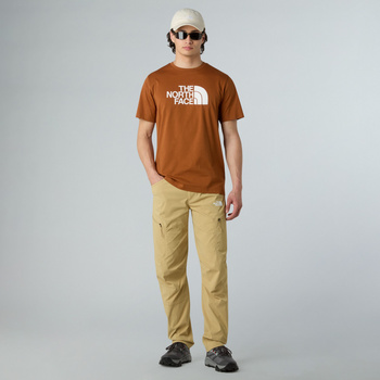 Koszulka męska The North Face S/S EASY pomarańczowa NF0A8A6CBOE