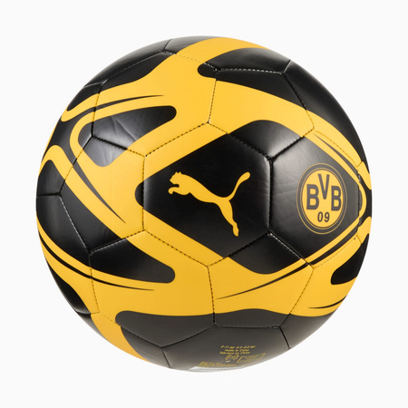 Piłka nożna unisex Puma BVB CULTURE czarna 08474605
