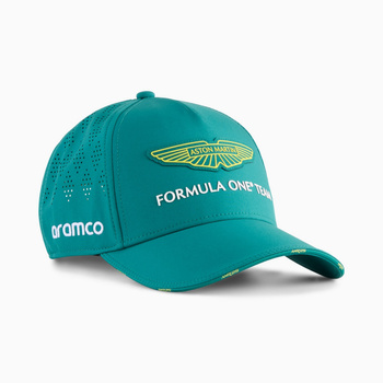 Czapka z daszkiem unisex Puma AMF1 REPLICA TEAM BB zielona 02691401