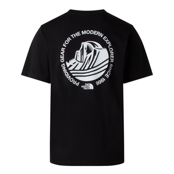 Koszulka męska The North Face MONTE REGULAR czarna NF0A8GA7JK3