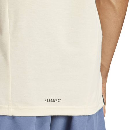 Tank top męski adidas D4T WORKOUT beżowy IS3825