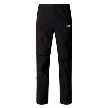 Spodnie trekkingowe męskie The North Face EXPLORATION CONV REG TAPERED czarne NF0A8BR4JK3